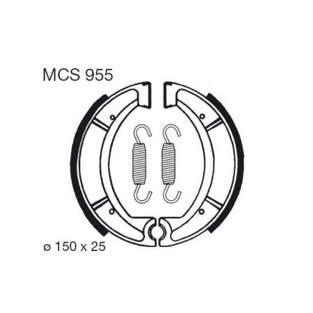 Zavorne čeljusti LUCAS MCS 955